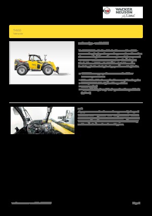 Teleskopski utovarivači Wacker Neuson TH955