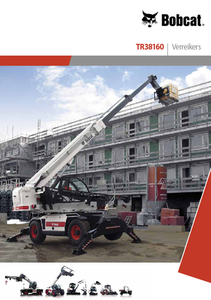 Rotirajući teleskopski utovarivači Bobcat TR38160