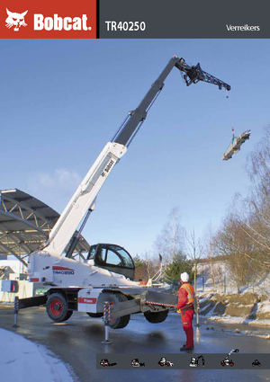 Rotirajući teleskopski utovarivači Bobcat TR40250