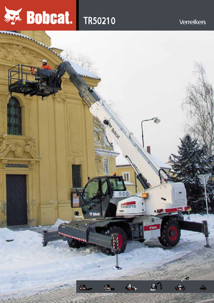 Rotirajući teleskopski utovarivači Bobcat TR50210