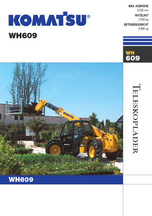 Teleskopski utovarivači Komatsu WH609