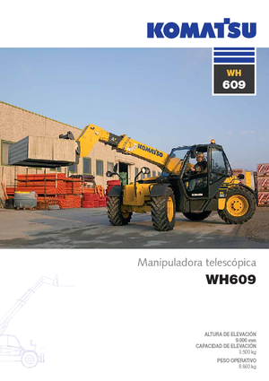 Teleskopski utovarivači Komatsu WH609