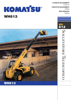 Teleskopski utovarivači Komatsu WH613