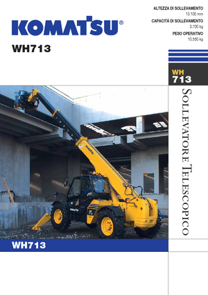 Teleskopski utovarivači Komatsu WH713