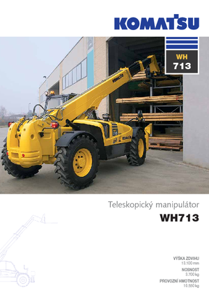 Teleskopski utovarivači Komatsu WH713