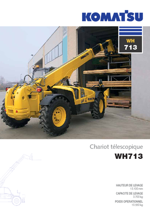 Teleskopski utovarivači Komatsu WH713