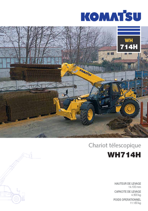 Teleskopski utovarivači Komatsu WH714H