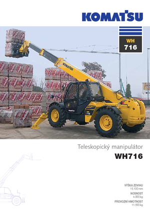 Teleskopski utovarivači Komatsu WH716