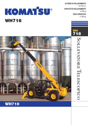 Teleskopski utovarivači Komatsu WH716