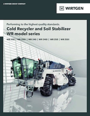 Strojevi za recikliranje cesta/-Hladni reciklaži Wirtgen WR 250i