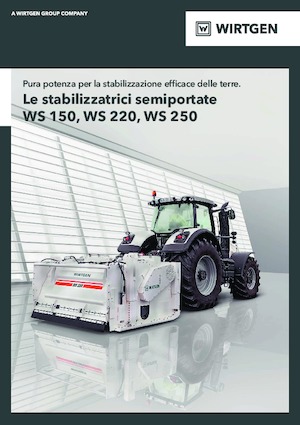 Strojevi za recikliranje cesta/-Hladni reciklaži Wirtgen WS 250