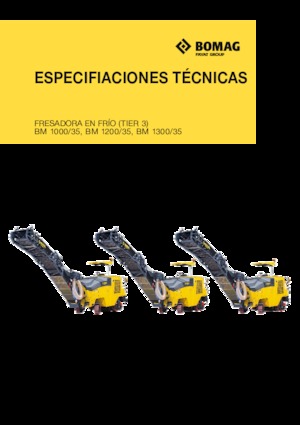 Strojevi za hladno mljevenje Bomag BM 1000/35