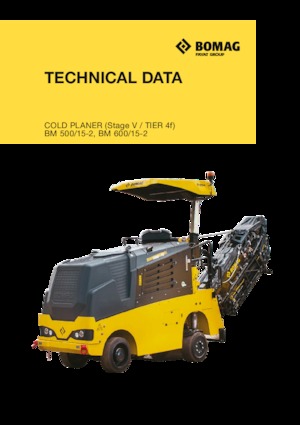 Strojevi za hladno mljevenje Bomag BM 500/15-2