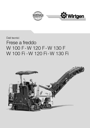 Strojevi za hladno mljevenje Wirtgen W 120 Fi