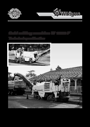 Strojevi za hladno mljevenje Wirtgen W 1200 F