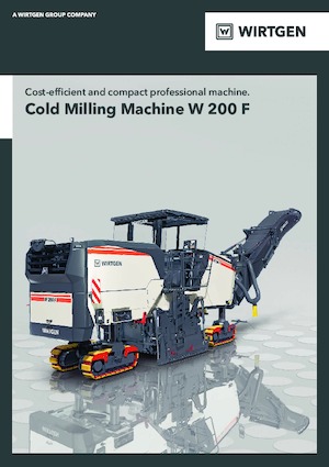 Strojevi za hladno mljevenje Wirtgen W 200 F