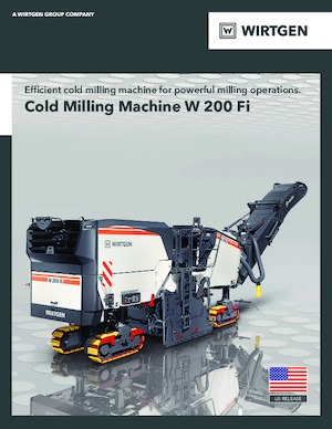 Strojevi za hladno mljevenje Wirtgen W 200 Fi