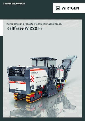 Strojevi za hladno mljevenje Wirtgen W 220 Fi