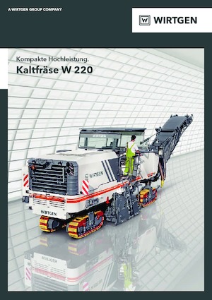 Strojevi za hladno mljevenje Wirtgen W 220