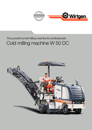 Strojevi za hladno mljevenje Wirtgen W 50 DC