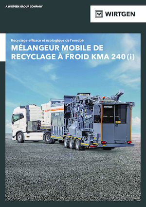 Strojevi za recikliranje cesta/-Hladni reciklaži Wirtgen KMA 240