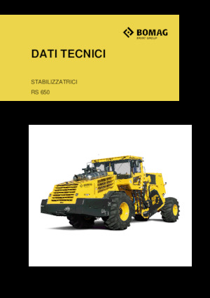 Strojevi za recikliranje cesta/-Hladni reciklaži Bomag RS 650