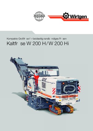Strojevi za hladno mljevenje Wirtgen W 200 Hi