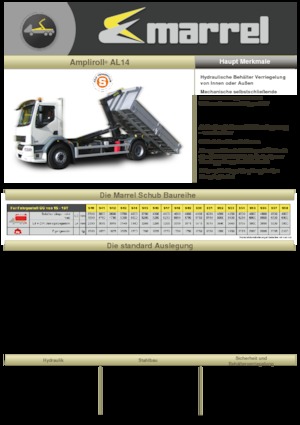 Roll-off kiperi Marrel AL 14 DIN 56 S-B