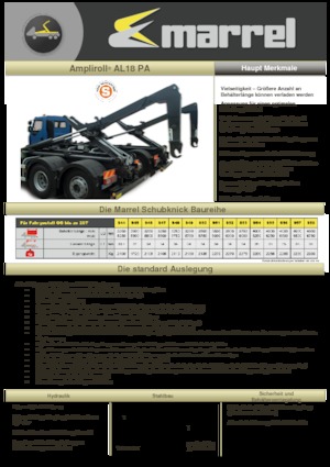 Roll-off kiperi Marrel AL 18 PA S 50