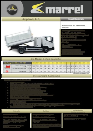 Roll-off kiperi Marrel AL 5 DIN 32 B