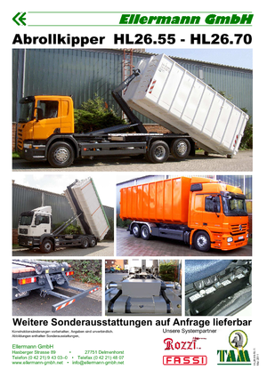 Roll-off kiperi Ellermann HL 26.60