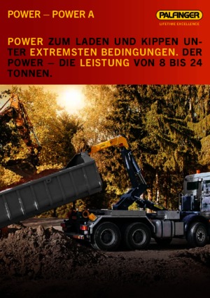 Roll-off kiperi Palfinger P 20 