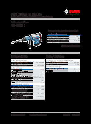 Rotacijski čekići Bosch GBH 12-52 D