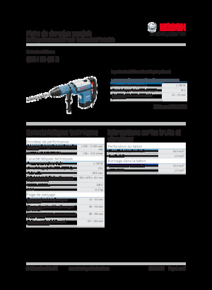 Rotacijski čekići Bosch GBH 12-52 D