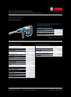 Rotacijski čekići Bosch GBH 12-52 DV