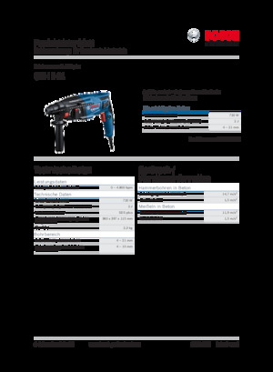 Rotacijski čekići Bosch GBH 2-21