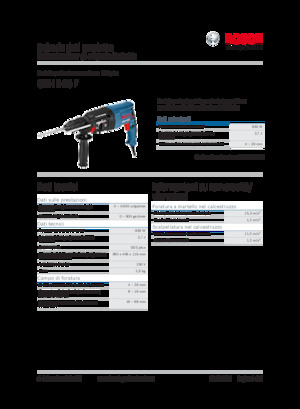 Rotacijski čekići Bosch GBH 2-26 F