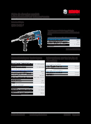Rotacijski čekići Bosch GBH 2-28 F