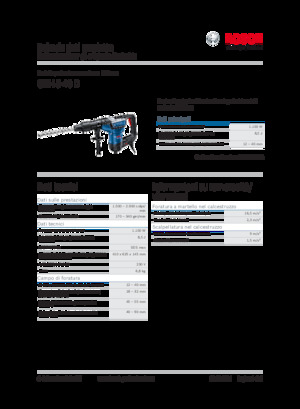 Rotacijski čekići Bosch GBH 5-40 D