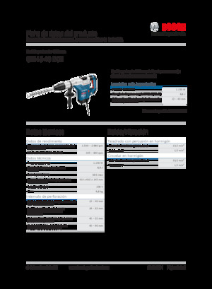 Rotacijski čekići Bosch GBH 5-40 DCE
