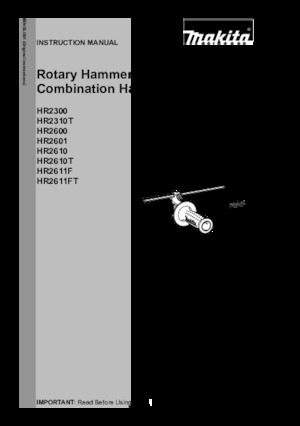 Rotacijski čekići Makita HR2300X6