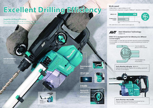 Rotacijski čekići Makita HR3011FC