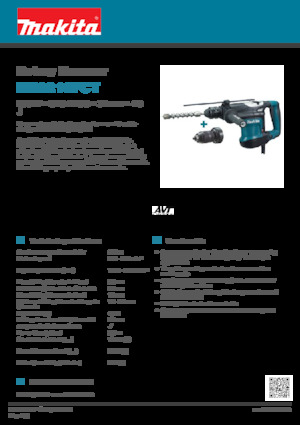 Rotacijski čekići Makita HR3210FCT