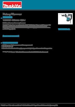 Rotacijski čekići Makita HR3530