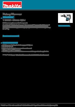 Rotacijski čekići Makita HR4030C