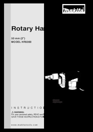 Rotacijski čekići Makita HR5000