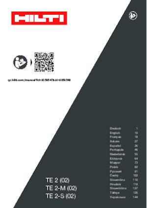 Rotacijski čekići Hilti TE 2-M