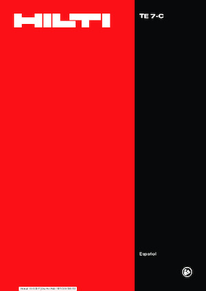 Rotacijski čekići Hilti TE 7-C 