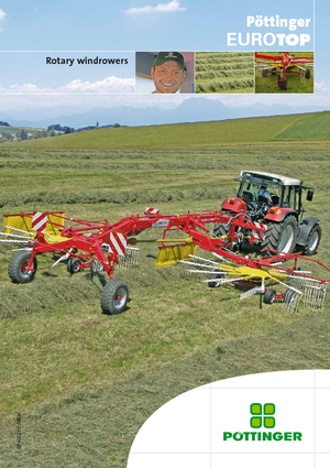 Rotacijske grablje Pöttinger EuroTop 881 A