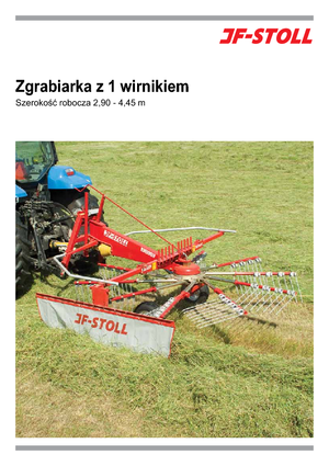 Rotacijske grablje JF-Stoll R 285 DS